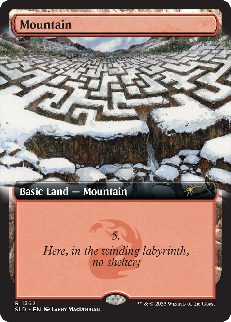 Mountain (1362) [Secret Lair Drop Series] | Magic Magpie