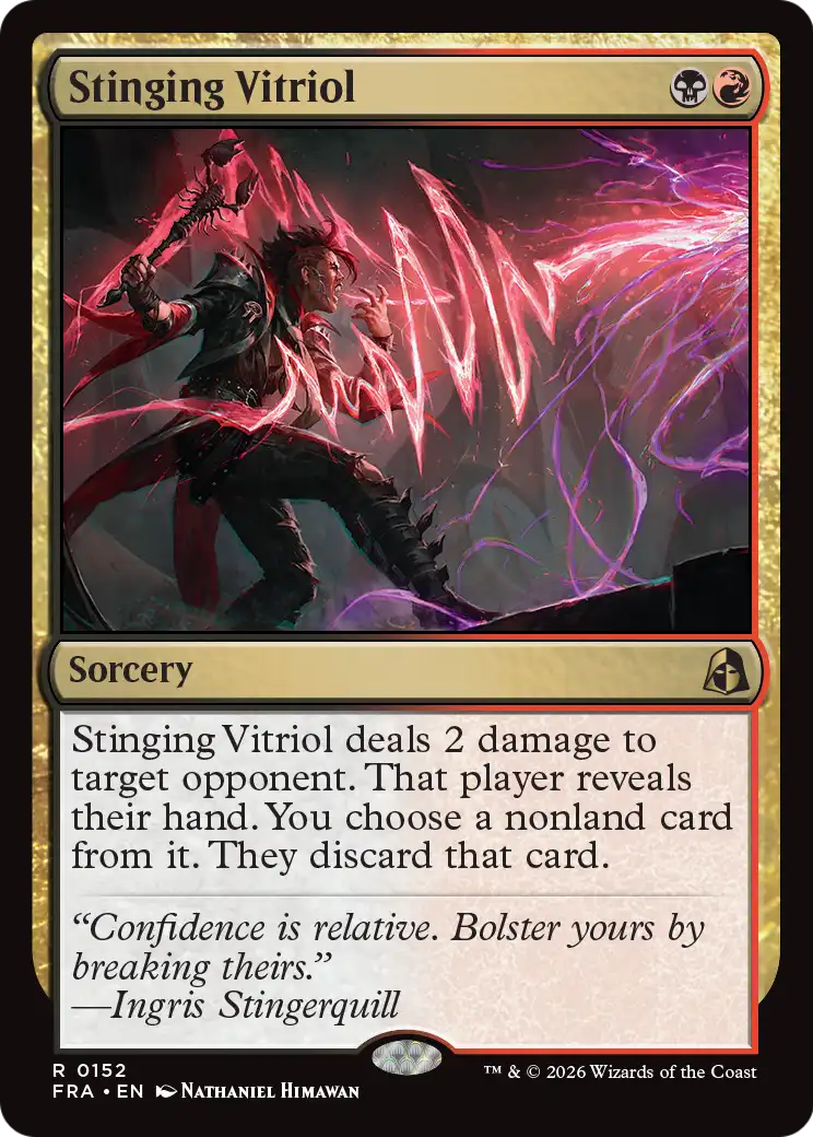 Stinging Vitriol [Reality Fracture] | Magic Magpie