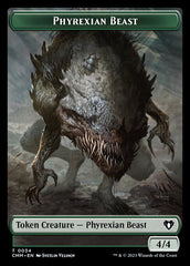 Eldrazi Scion // Phyrexian Beast Double-Sided Token [Commander Masters Tokens] | Magic Magpie