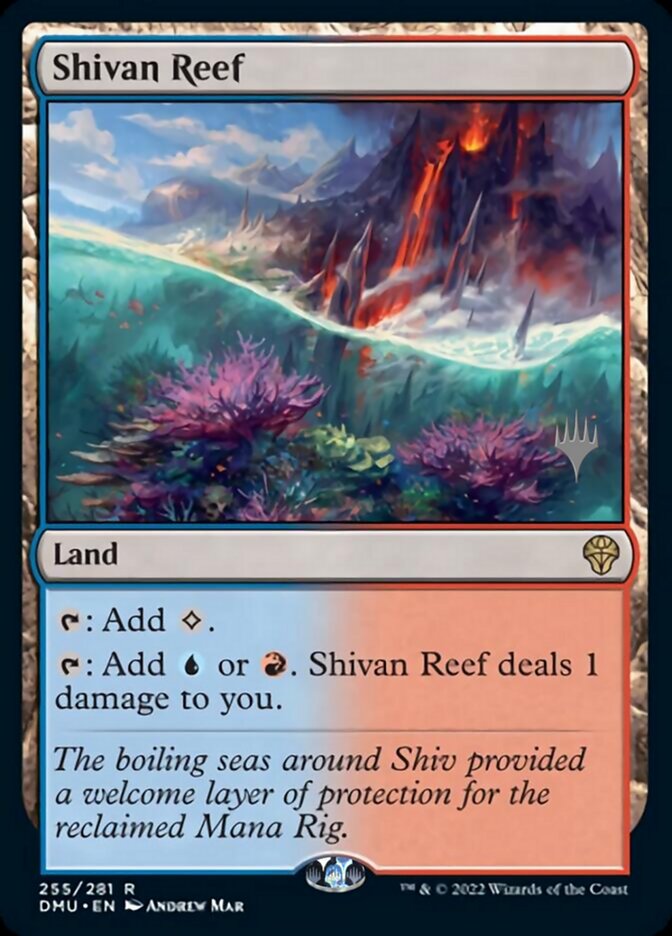 Shivan Reef (Promo Pack) [Dominaria United Promos] | Magic Magpie