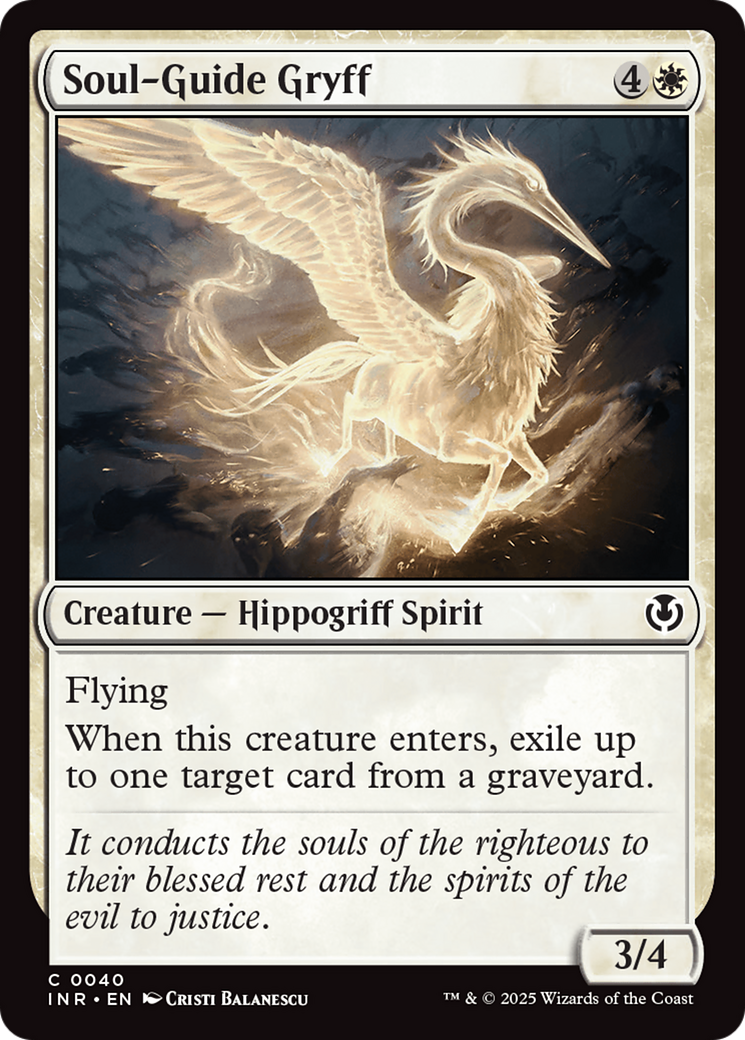 Soul-Guide Gryff [Innistrad Remastered] | Magic Magpie