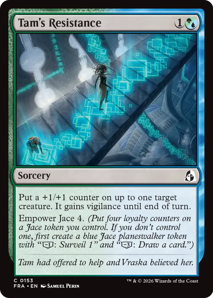 Tam's Resistance [Reality Fracture] | Magic Magpie