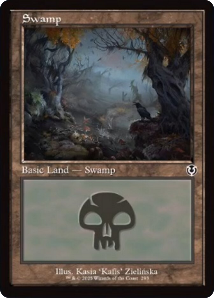 Swamp (293) (Retro Frame) [Innistrad Remastered] | Magic Magpie