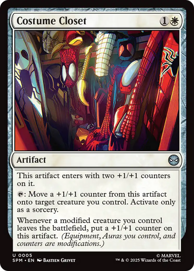 Costume Closet [Marvel's Spider-Man] | Magic Magpie
