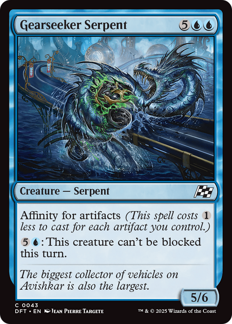 Gearseeker Serpent [Aetherdrift] | Magic Magpie