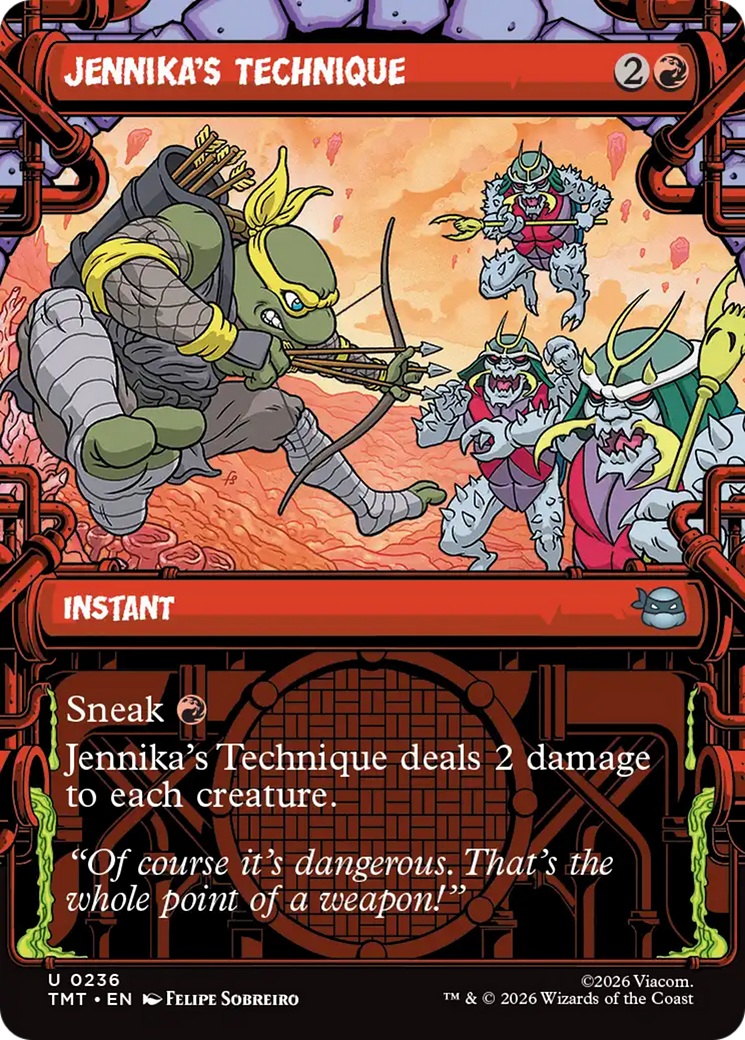 Jennika's Technique (Showcase) [Teenage Mutant Ninja Turtles] | Magic Magpie
