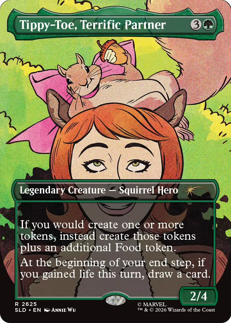 Tippy-Toe, Terrific Partner [Secret Lair Drop Series] | Magic Magpie