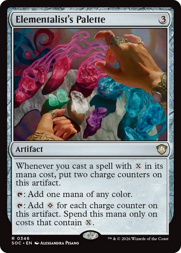 Elementalist's Palette [Secrets of Strixhaven Commander] | Magic Magpie