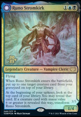 Runo Stromkirk // Krothuss, Lord of the Deep [Innistrad: Crimson Vow Prerelease Promos] | Magic Magpie