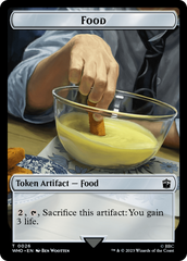 Alien Angel // Food (0026) Double-Sided Token [Doctor Who Tokens] | Magic Magpie