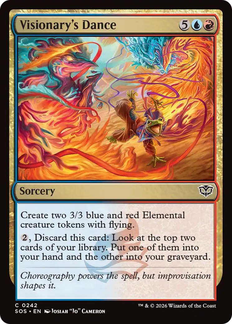 Visionary's Dance [Secrets of Strixhaven] | Magic Magpie