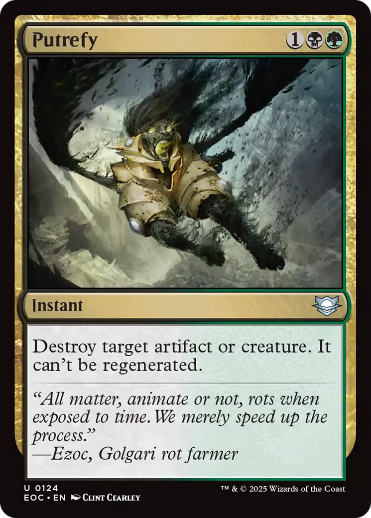 Putrefy [Edge of Eternities Commander] | Magic Magpie