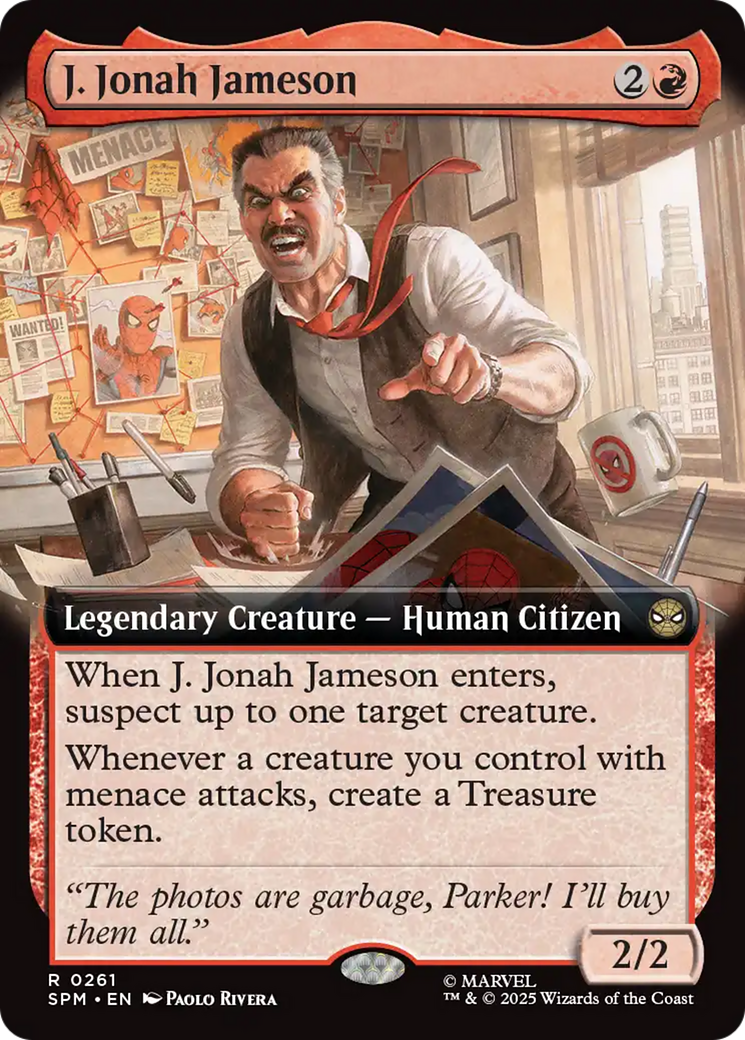 J. Jonah Jameson (Extended Art) [Marvel's Spider-Man] | Magic Magpie