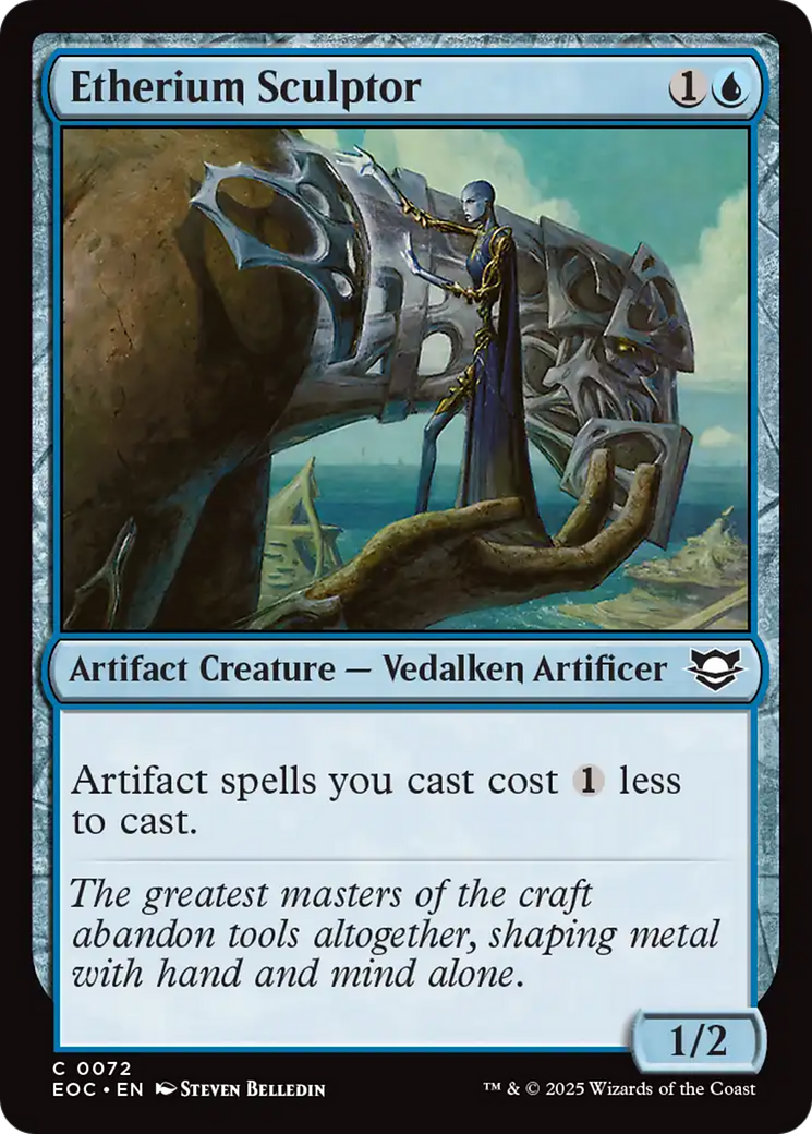 Etherium Sculptor [Edge of Eternities Commander] | Magic Magpie