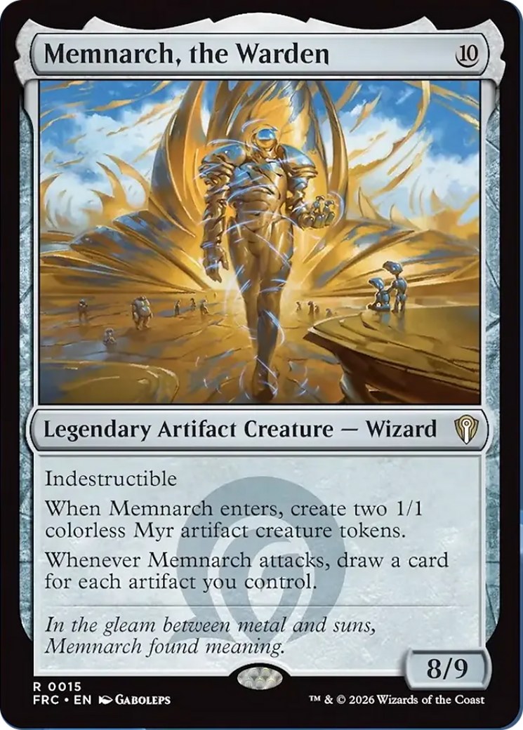 Memnarch, the Warden [Reality Fracture Commander] | Magic Magpie