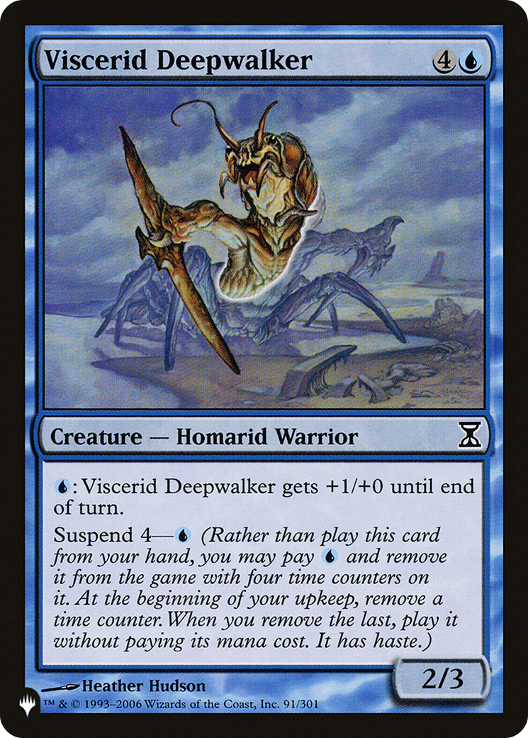 Viscerid Deepwalker [The List Reprints] | Magic Magpie