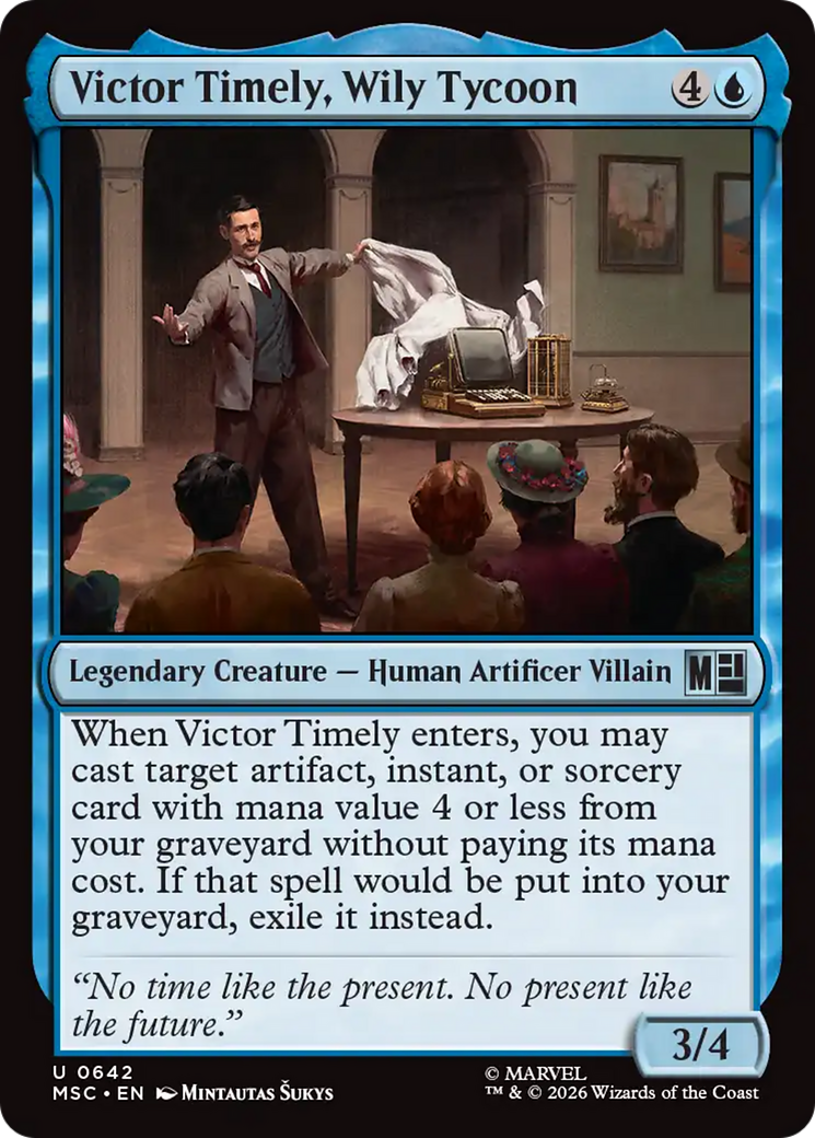 Victor Timely, Wily Tycoon [Marvel Super Heroes Commander] | Magic Magpie