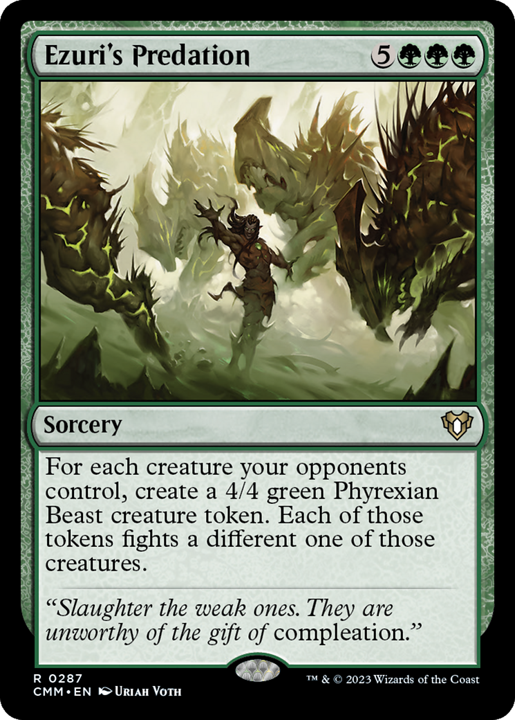Ezuri's Predation [Commander Masters] | Magic Magpie
