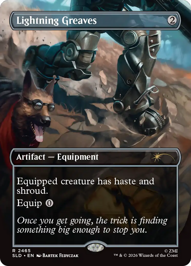 Lightning Greaves (2465) [Secret Lair Drop Series] | Magic Magpie