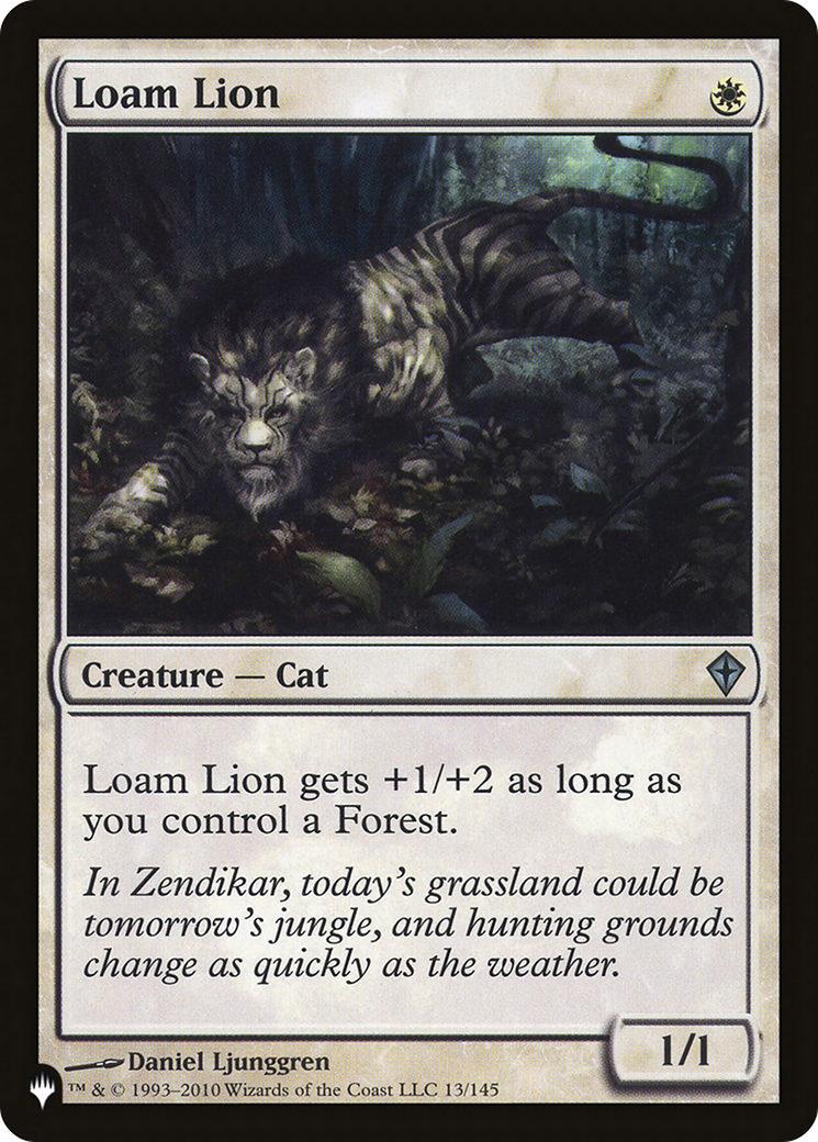 Loam Lion [The List Reprints] | Magic Magpie