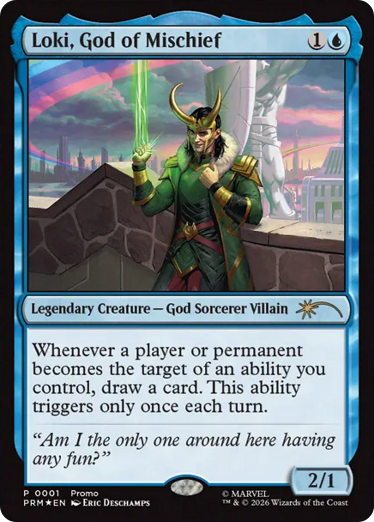 Loki's Scepter (Surge Foil) [Marvel Super Heroes Commander] | Magic Magpie