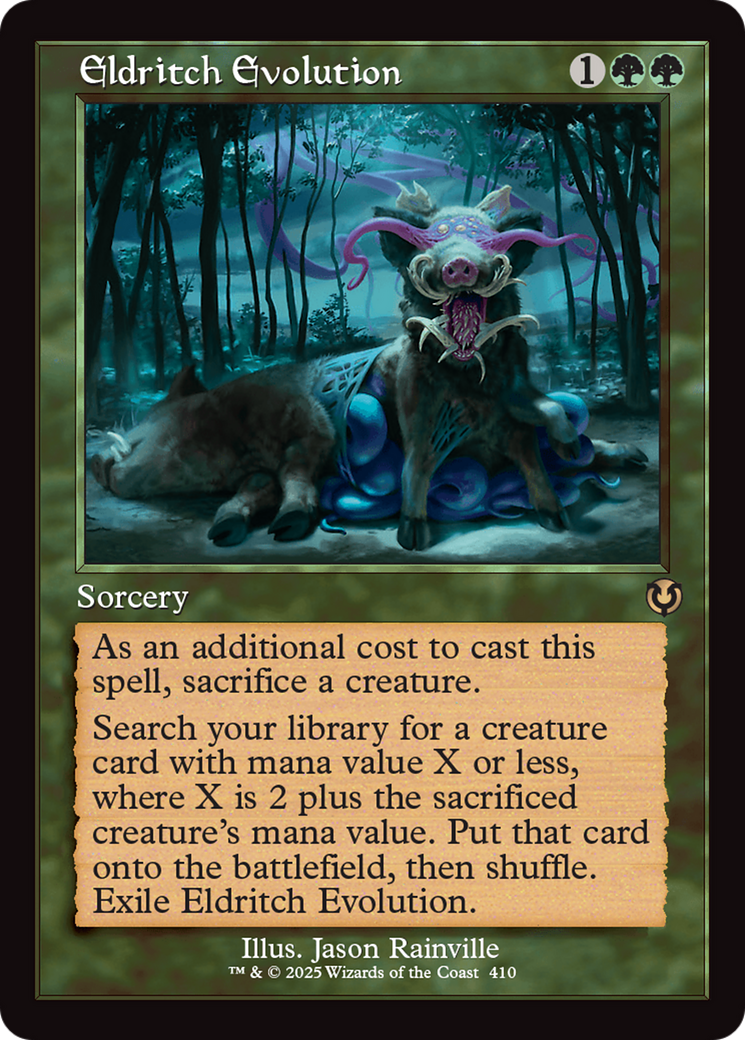 Eldritch Evolution (Retro Frame) [Innistrad Remastered] | Magic Magpie