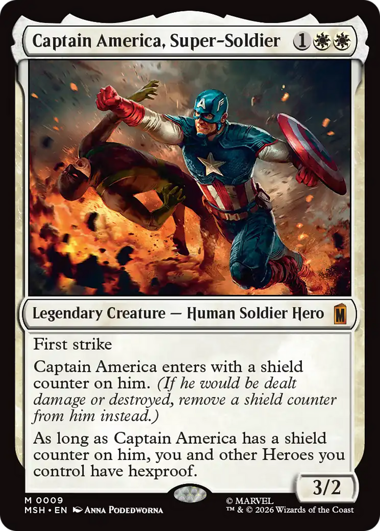 Captain America, Super-Soldier [Marvel Super Heroes] | Magic Magpie