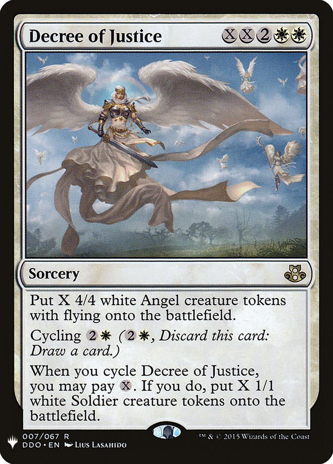 Decree of Justice [Mystery Booster] | Magic Magpie