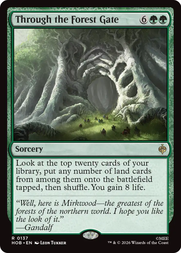 Through the Forest Gate [The Hobbit] | Magic Magpie