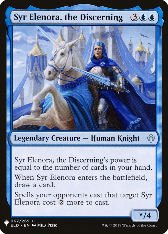 Syr Elenora, the Discerning [Mystery Booster] | Magic Magpie