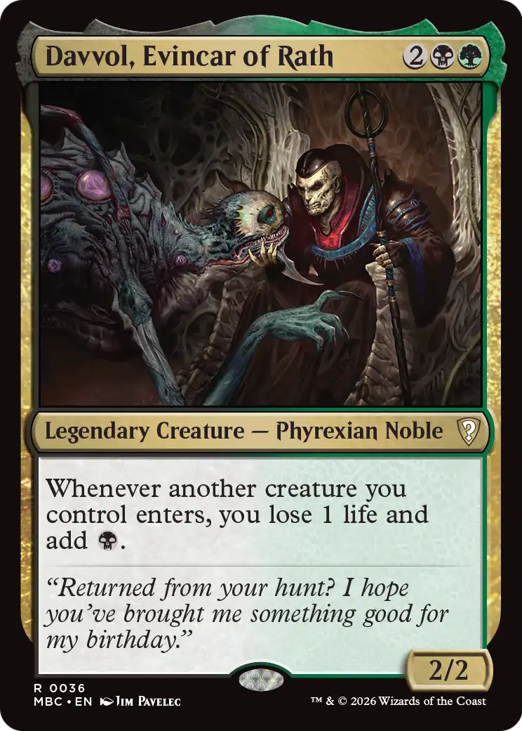 Davvol, Evincar of Rath [Mystery Booster: Commander Edition] | Magic Magpie