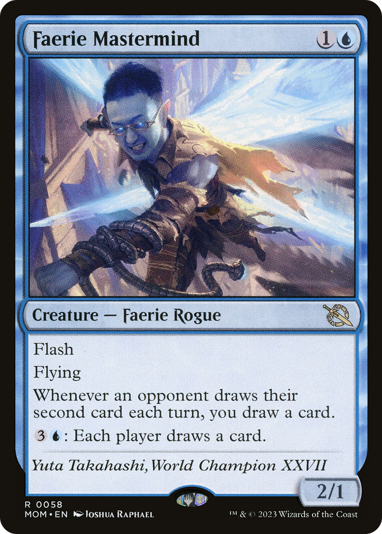 Faerie Mastermind [March of the Machine] | Magic Magpie