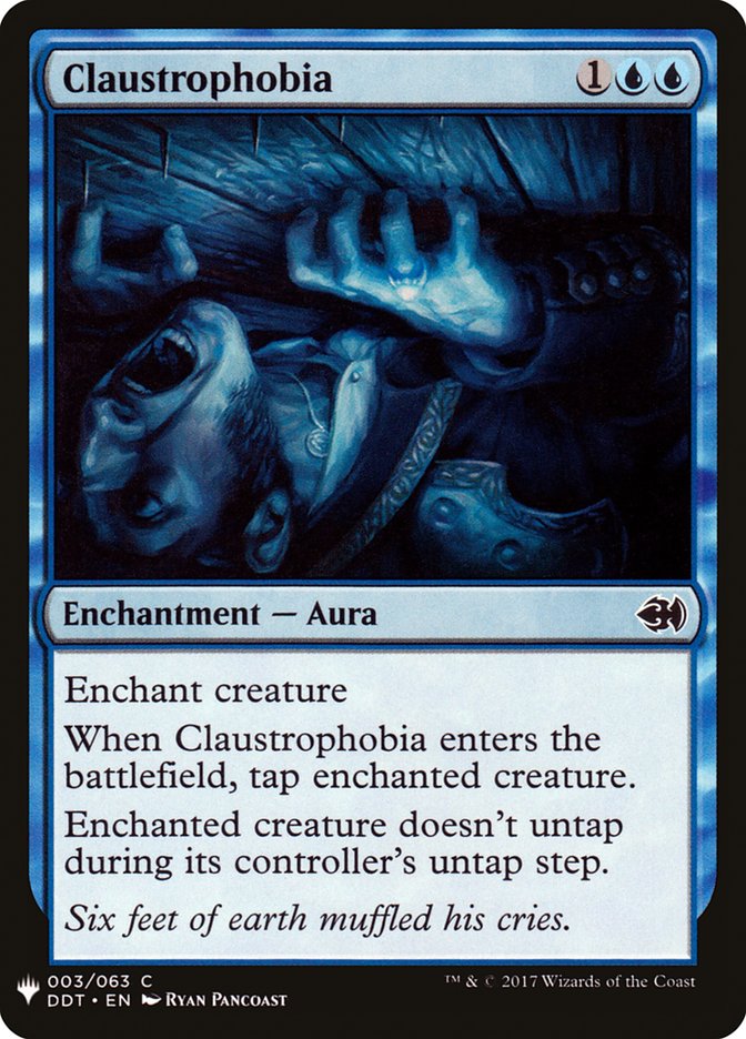 Claustrophobia [Mystery Booster] | Magic Magpie