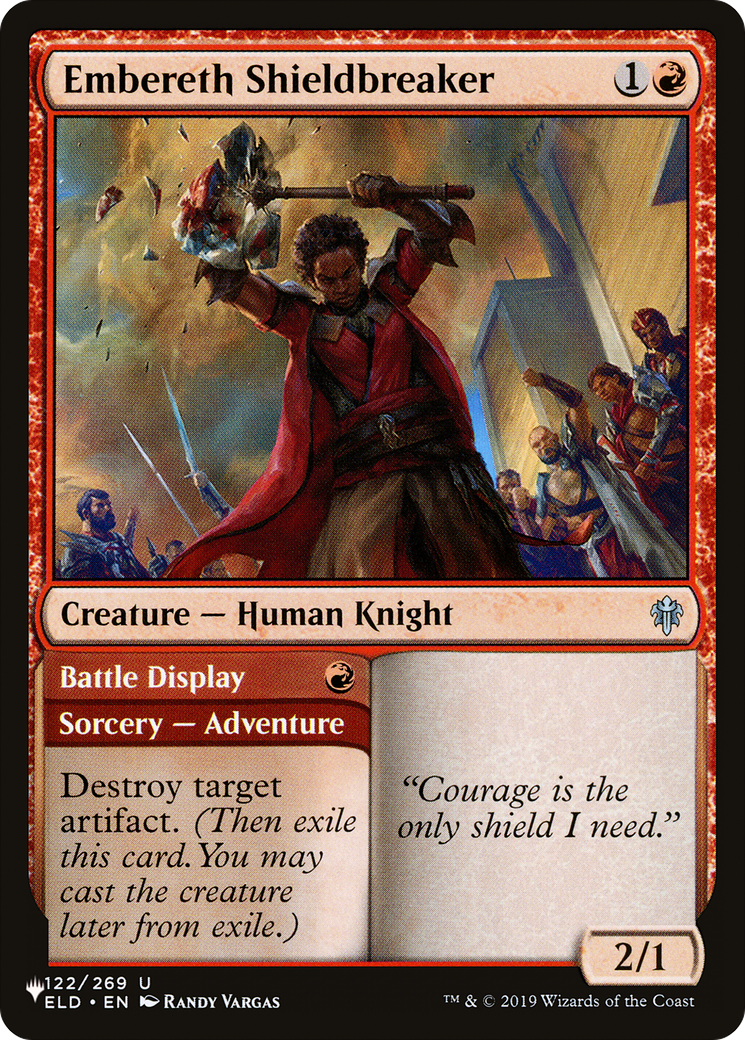 Embereth Shieldbreaker [The List Reprints] | Magic Magpie