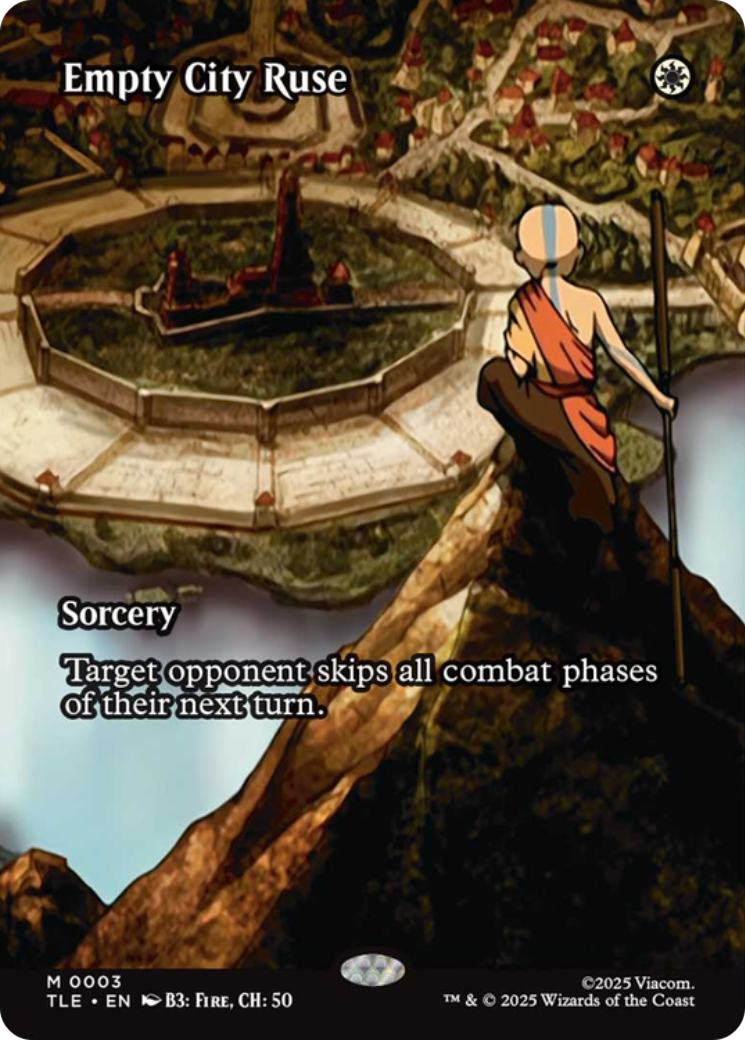 Empty City Ruse (Borderless) [Avatar: The Last Airbender: Eternal-Legal] | Magic Magpie