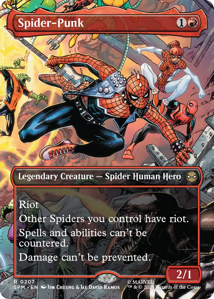 Spider-Punk (0207) (Borderless) [Marvel's Spider-Man] | Magic Magpie