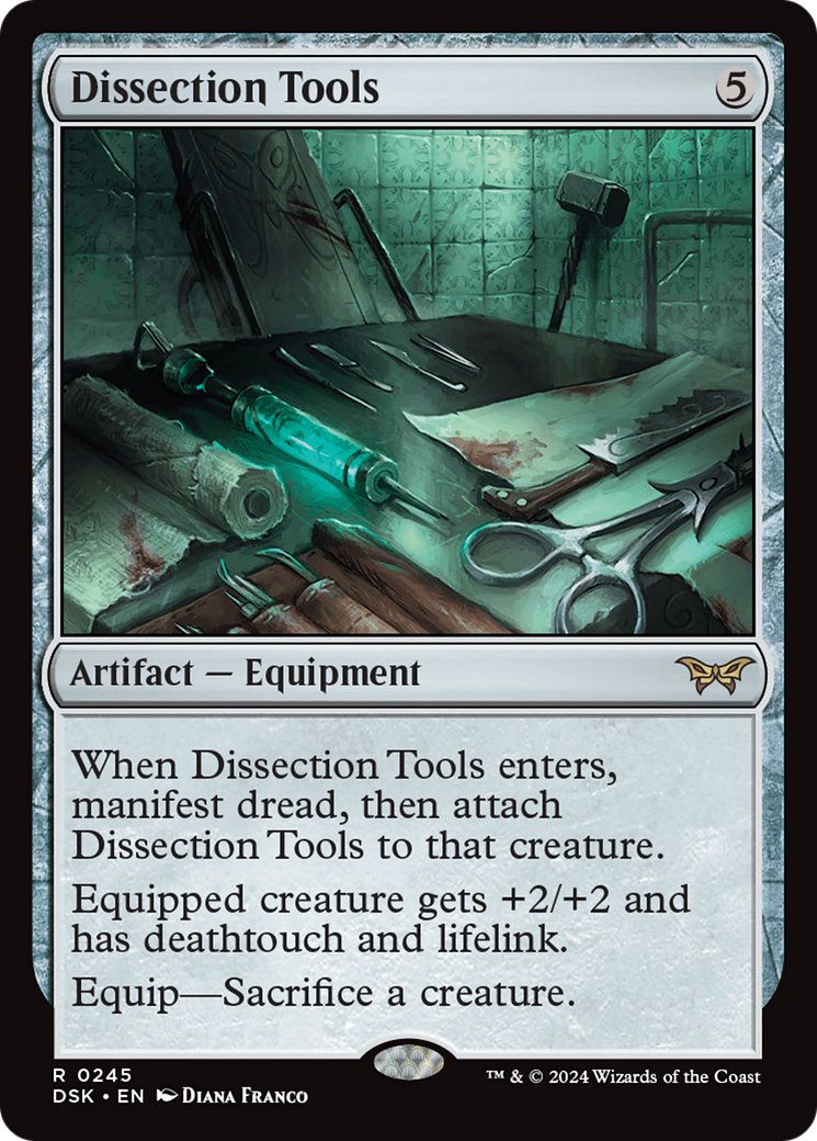 Dissection Tools [Duskmourn: House of Horror] | Magic Magpie