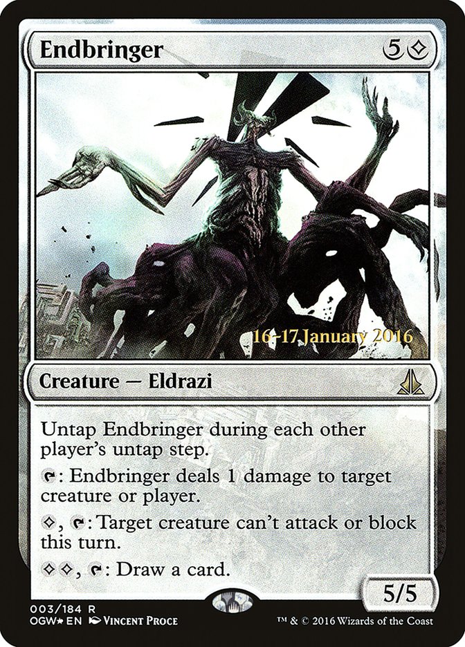 Endbringer [Oath of the Gatewatch Prerelease Promos] | Magic Magpie