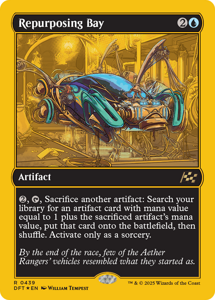 Repurposing Bay (First-Place Foil) [Aetherdrift] | Magic Magpie