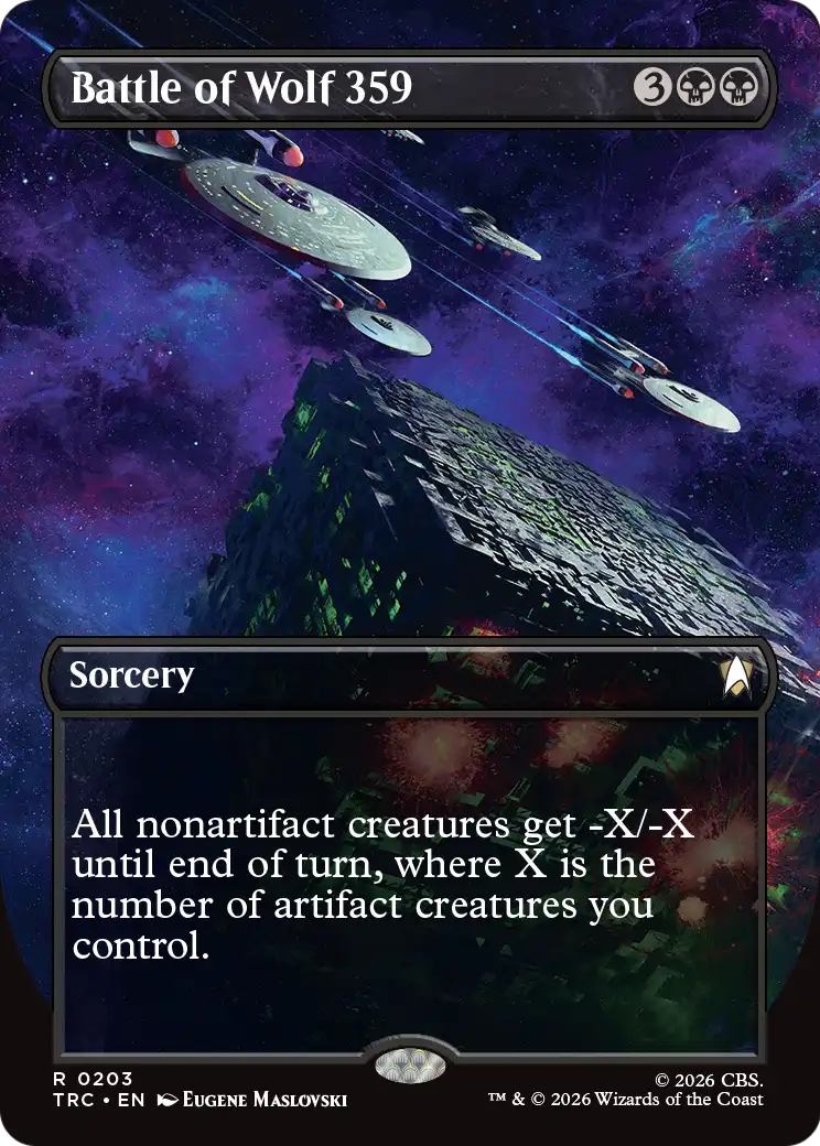 Battle of Wolf 359 (Borderless) [Star Trek Commander] | Magic Magpie