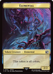 Hero (0009) // Elemental Double-Sided Token [FINAL FANTASY Tokens] | Magic Magpie