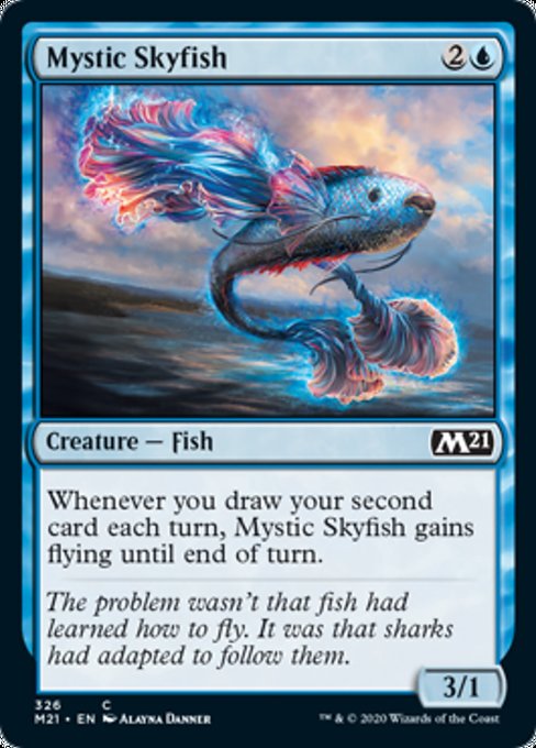 Mystic Skyfish [Core Set 2021] | Magic Magpie