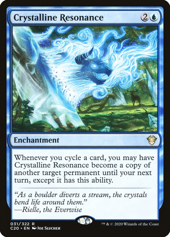 Crystalline Resonance [Commander 2020] | Magic Magpie