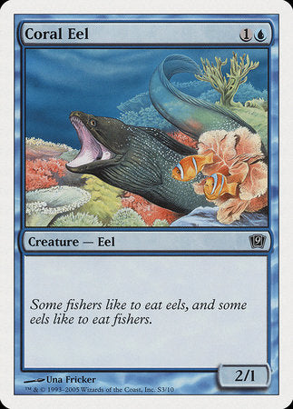 Coral Eel [Ninth Edition] | Magic Magpie