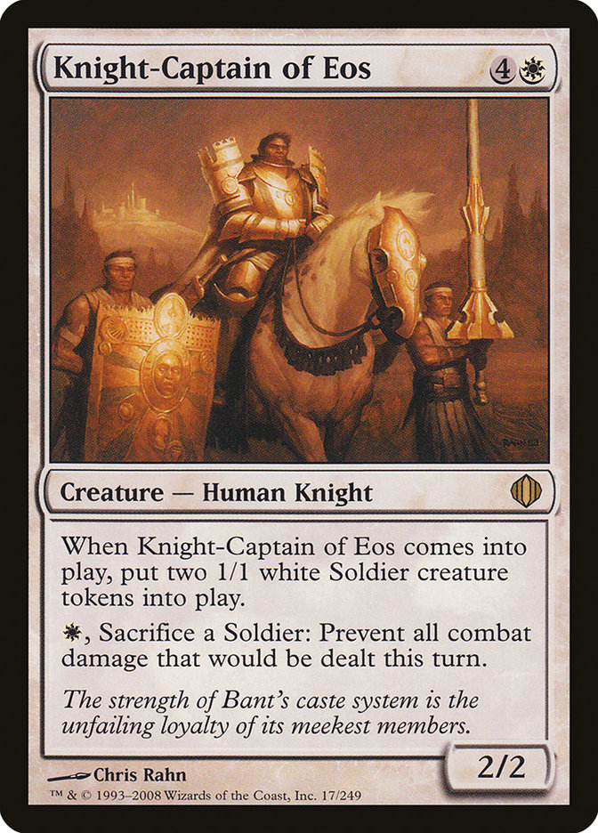 Knight-Captain of Eos [Shards of Alara] | Magic Magpie