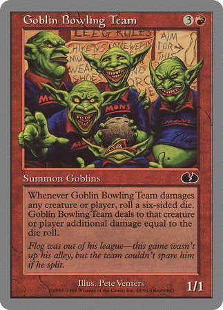 Goblin Bowling Team [Unglued] | Magic Magpie