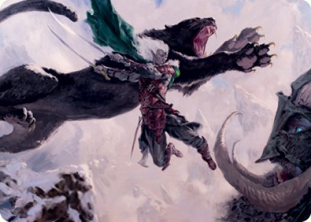 Drizzt Do'Urden Art Card [Dungeons & Dragons: Adventures in the Forgotten Realms Art Series] | Magic Magpie
