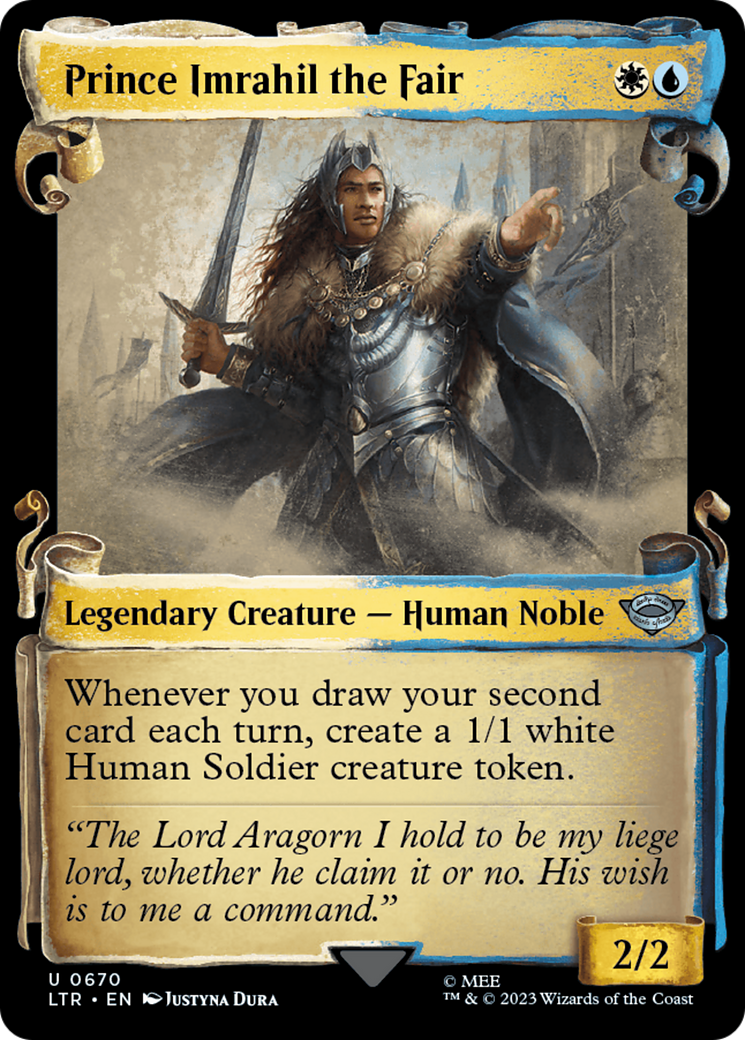 Prince Imrahil the Fair [The Lord of the Rings: Tales of Middle-Earth Showcase Scrolls] | Magic Magpie