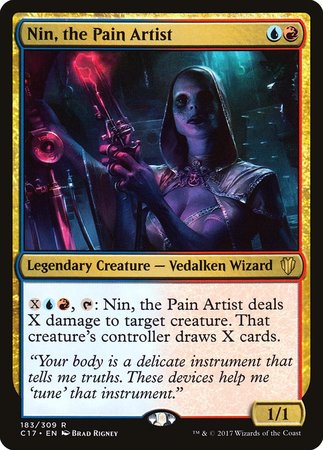 Nin, the Pain Artist [Commander 2017] | Magic Magpie