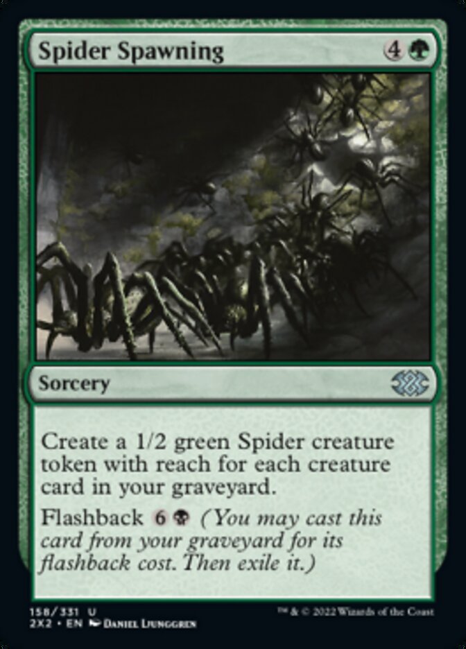 Spider Spawning [Double Masters 2022] | Magic Magpie